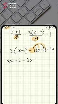 Solving Equations With Fractions (Part 3)