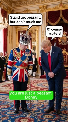 The king and the pauper. Charles and Donny #satire