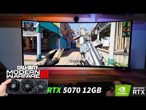 Call of Duty Modern Warfare 3 - RTX 5070 12GB - Ryzen 7 9800X3D | Alienware AW3425DW 34" Oled 240 Hz