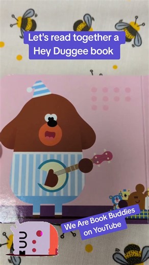 Let's read together a Hey Duggee book. The sleeping badge 😴💤🛌🏼