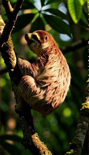 Three-toed Sloth: Spotlight