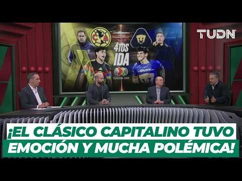 ¡JUEGAZO CON POLÉMICA! América y Pumas y un juegazo pero la polémica aprece | Resumen Línea de 4