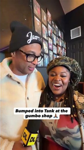 Anything can happen in NOLA… I bumped into Tank and The Bangas while getting gumbo 😭🙏🏾