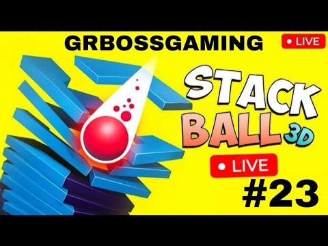 stack ball 3d #23 game live #shorts #shortslive #grbossgaming 