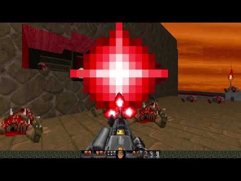 Doom as unintended: Alien Vendetta map 5 V.Cacophony