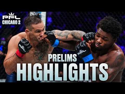 EIGHT FINISHES IN CHICAGO! | Prelim Highlights | PFL Chicago 2