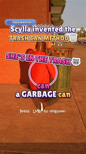 The Trash Can Method Is Unbeatable 🗑️ (Hood Warfare 2)
