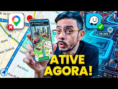 Waze 3D: O Google Maps não mostra assim (Veja como ativar)