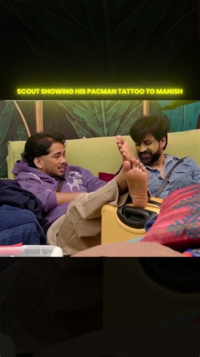 Scout showing his tattoo💪| #scoutop #biggboss #scoutarmy #bb20 #shorts #gaming