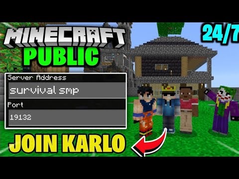 Minecraft Public Lifesteal Smp Live | 24/7 Public Server | Java + Pe #minecraft #minecraftlive