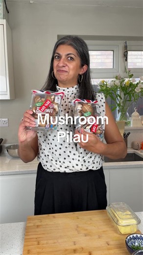 Mushroom Pilau Recipe - Fluffy Budget Pilau Rice Under £3