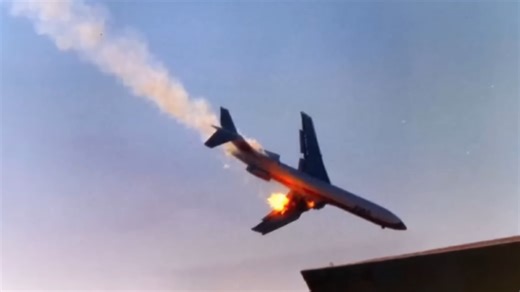 Watch how PSA Flight 182 exploded above San Diego - 144 souls lost in seconds