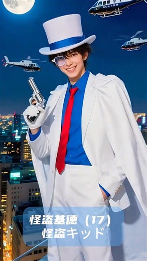 Conan Live-Action | Shinichi, Kaito Kid & Ran Look Real #shorts #Conan