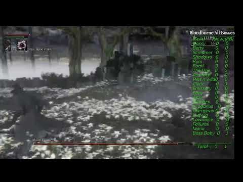 Bloodborne - All bosses + DLC no hit pb=1