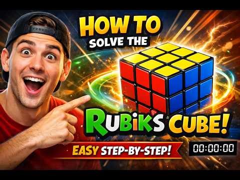 The Easiest Way to Solve a Rubik’s Cube (Anyone Can Learn)