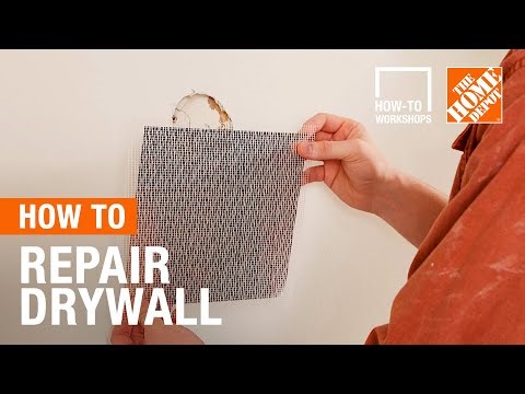 How-To Workshops - How To Repair Drywall | The Home Depot