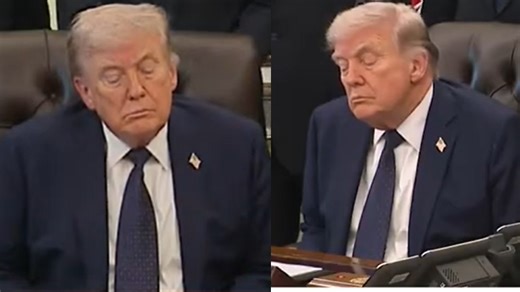 Trump, 79, ridiculed for seeming to doze off at event