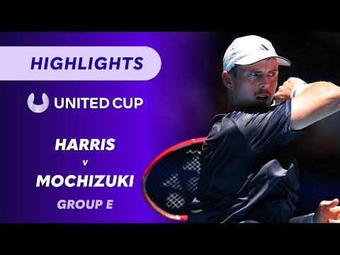 Billy Harris (GBR) v Shintaro Mochizuki (JPN) - United Cup Highlights | Wide World of Sports