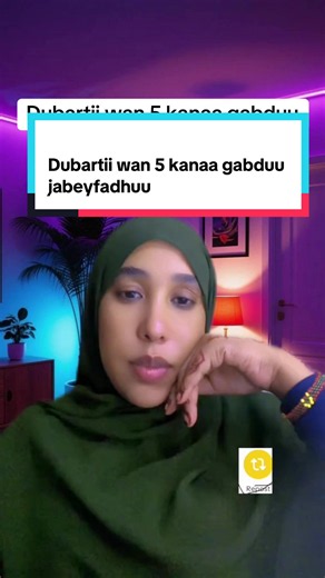 Dubartii 5: Gabduu Jabeyfadhuu - Oromia short clip