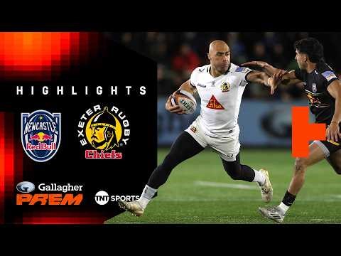 SIX-TRY VICTORY! 😮‍💨 | Newcastle Red Bulls vs Exeter Chiefs | Gallagher PREM Rugby Highlights
