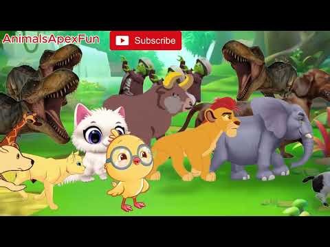 🐂🔥 INSANE Animal Stampede Race! 😱 | Who Will Win?