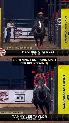 Tammy Lee Taylor & Heather Crowley Win CFR Edmonton in 13.63s
