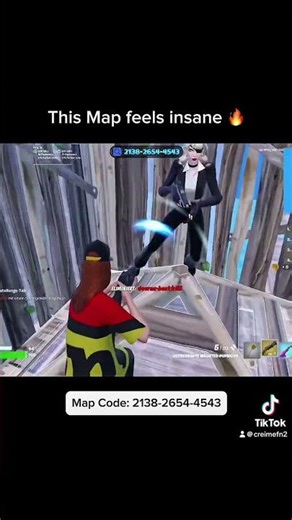 Best Map: Freebuild Skill Practice Map Code: 2138-2654-4543 #fortnite #fyyppppp #fortniteclips