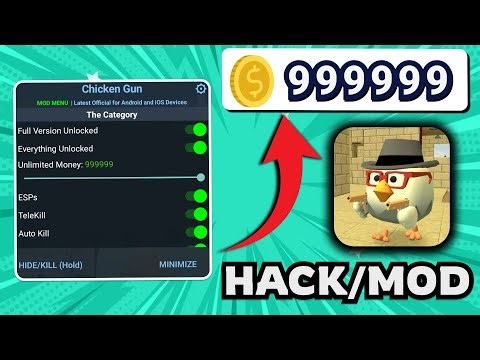 Chicken Gun MOD MENU 2026 - God Mode, Unlock All Skins, Unlimited Money & Gold (Latest Mod APK)