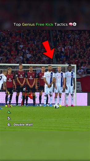 Top Genius Free Kick Tactics 🧠⚽