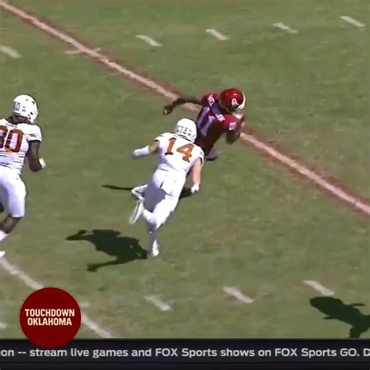 Oklahoma Touchdown of the Day - Baker Mayfield to DeDe Westbrook 47 Yard TD vs Texas 2016