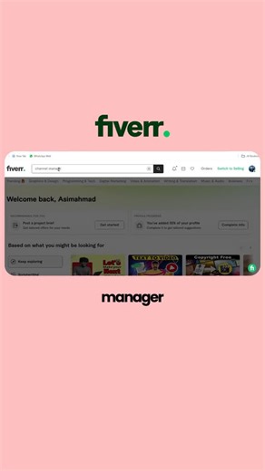 Tech reviews | PC tips | iOS, Apps & Windows tutorials on Instagram: "How to start content creation easily in 2026 #contentcreation #fiverr #channelmanager #youtubechannel #ai"