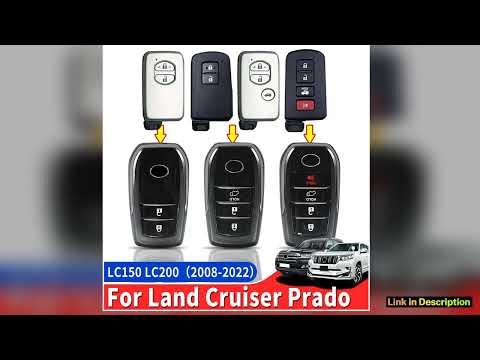 20082021 for Toyota Land Cruiser 200 Prado 150 LC200 LC150 Remote Control Key Shell Upgrade 234 But