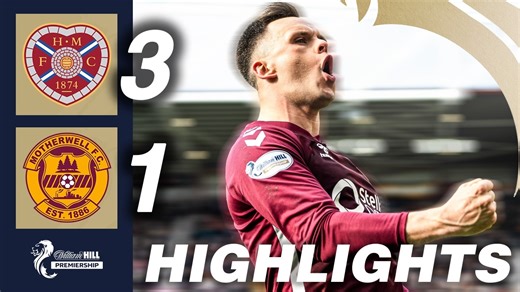 Heart of Midlothian 3-1 Motherwell | HIGHLIGHTS | William Hill Premiership