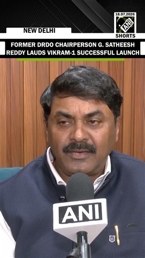 Former DRDO Chairperson G. Satheesh Reddy lauds Vikram-1, first privately built rocket launch