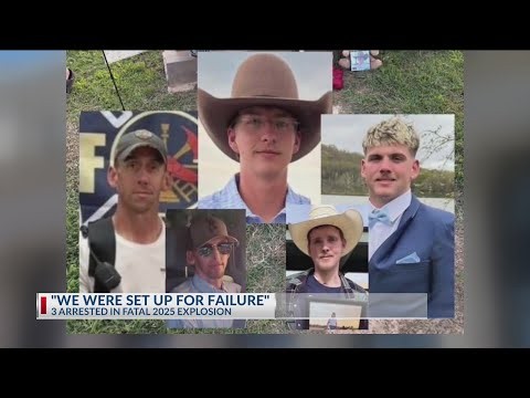 Three arrested in fatal 2025 explosion in Tuskahoma, Oklahoma