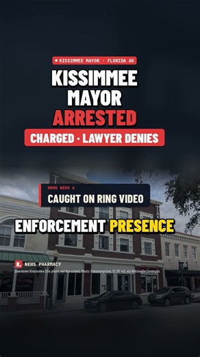 Kissimmee mayor arrested over $50K in COVID relief cash #news