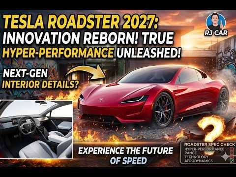 Tesla Roadster 2027 – The Fastest Electric Supercar Ever? | Full Review
