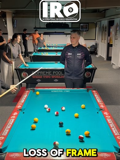 Unbelievable Pool Mistake by Referee