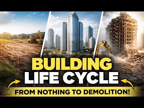 How Buildings Are Made… and Destroyed | Complete Construction Life Cycle