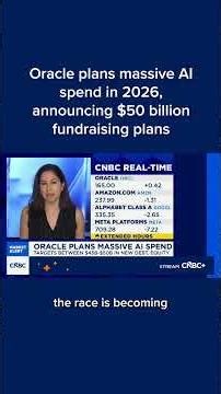 Oracle plans massive AI spend in 2026, announcing $50 billion fundraising plans
