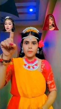 Radha Ji dress look challenge 🙏🥻#shorts #short #ytshorts #funnyvideo #radhakrishna #makkah #look