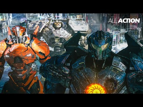 Four Jaegers Unite for a SAVAGE Mega Kaiju Takedown | Pacific Rim: Uprising