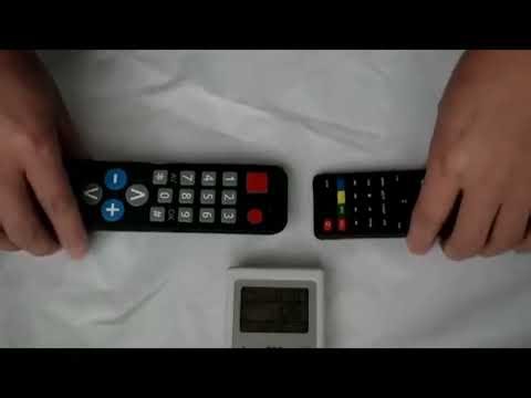 Universal Learn Remote Control Work for 2 devices Copy IR Code for TV VCR STB DVD DVB BOX 2 in 1