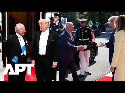 IN FULL | King Charles III Walks Red Carpet With Donald Trump at White House Ceremony | APT Politics