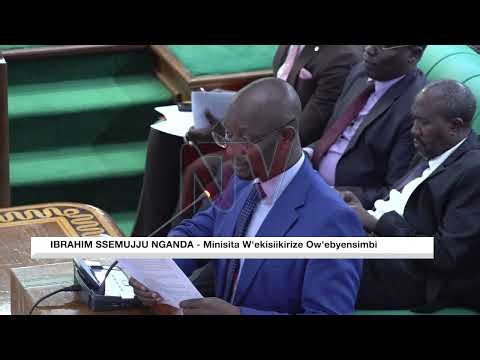 Palamenti eyisizza emisolo emipya gav’t gyereeta mu mwaka 2026/2027