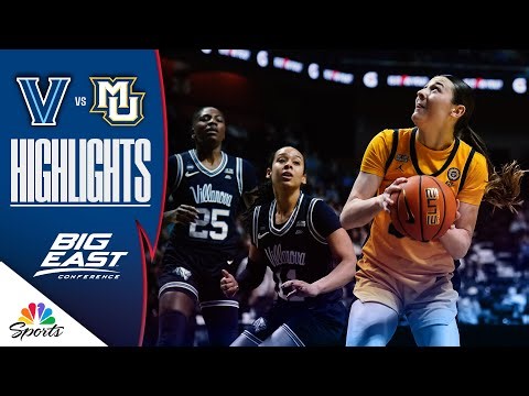 Villanova vs. Marquette | COLLEGE BASKETBALL HIGHLIGHTS | 1/4/26 | NBC Sports