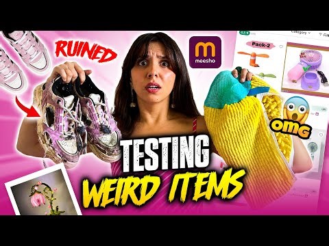 Testing MEESHO Weird Items ‼️*Honest Review🫣👀 Kitchen items, Home Decor | Heli Ved 