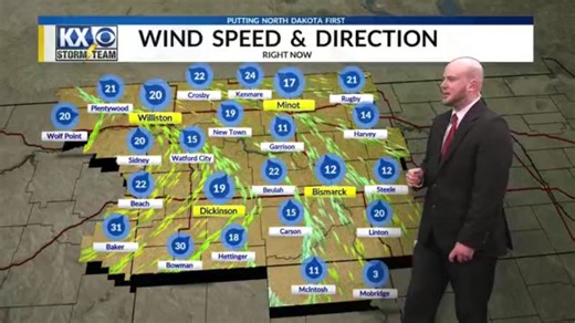 Wednesday evening temperature touch with Chief Meteorologist Kenny Miller
