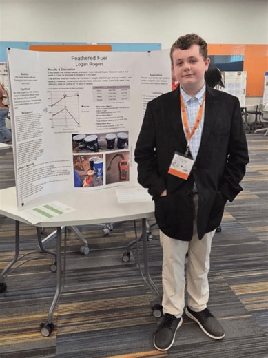 Carver student sweeps three state science fair categories