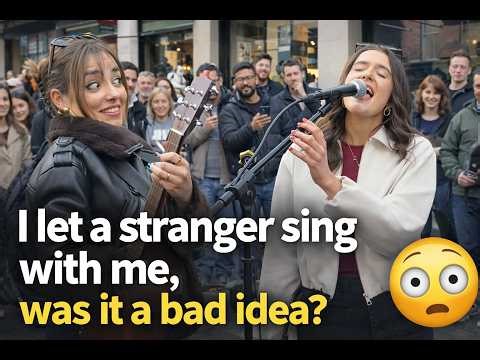 I let a STRANGER sing with me...Was it a bad idea?? |When we were young Adele Allie Sherlock Covr